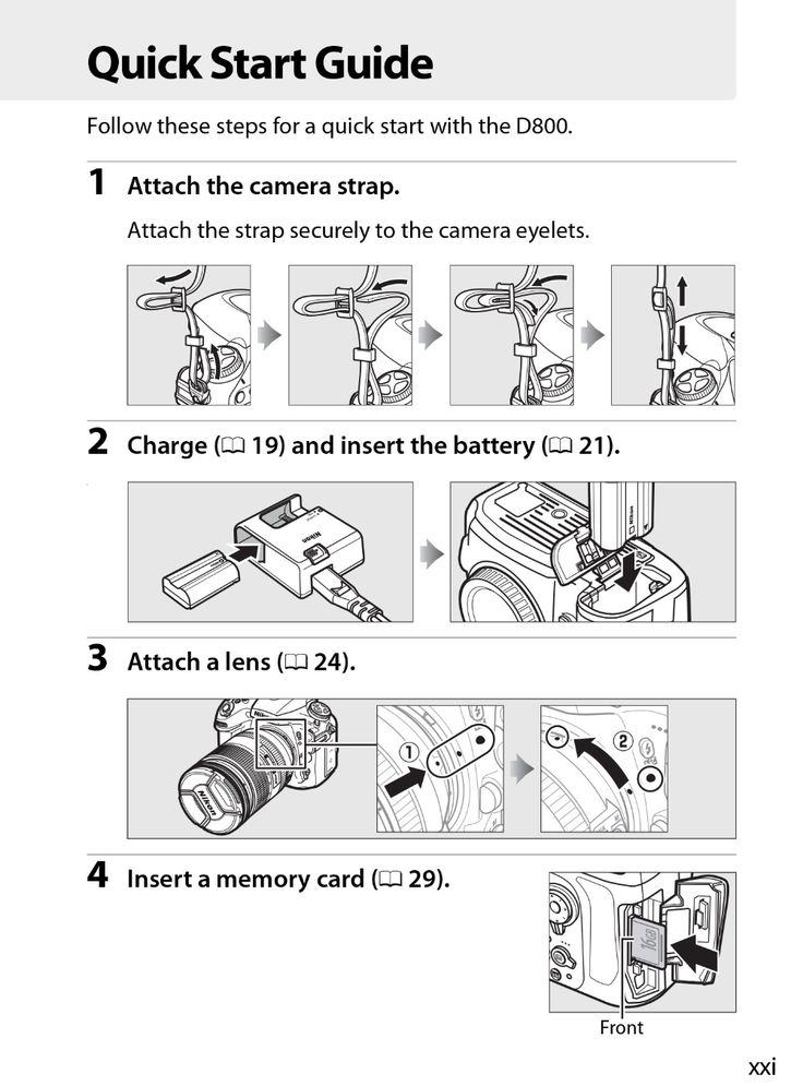 instructions for how to use the camera in this instruction manual, which includes instructions on how to