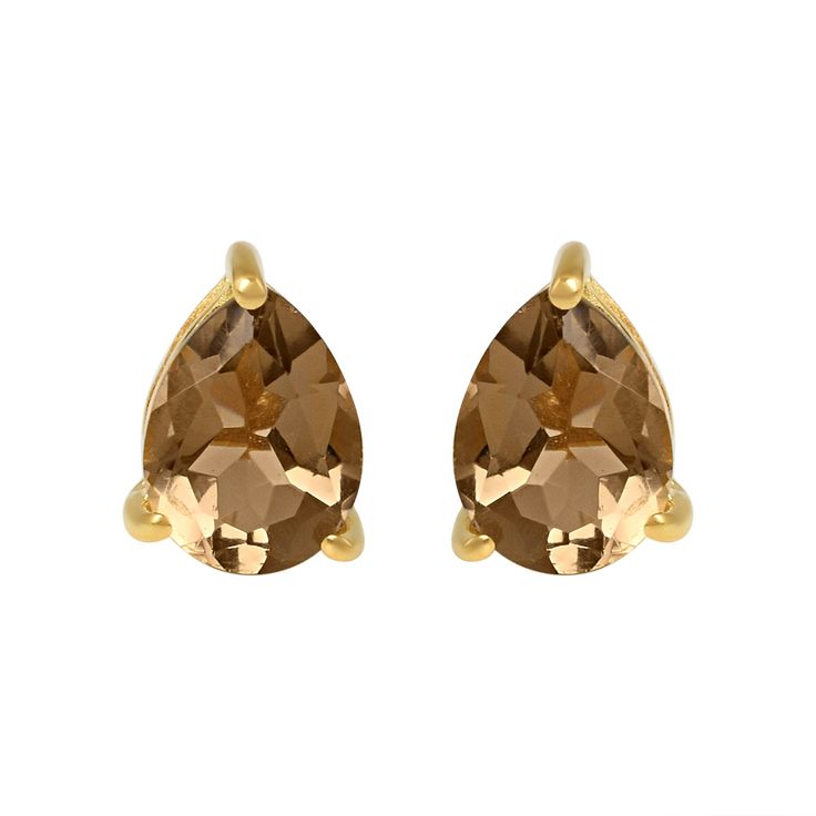 PRICES MAY VARY. HEALING CRYSTAL EARRINGS–This Pear Shape Smoky Quartz crystal earrings stud provides powerful spiritual, physical and emotional healing energy. It is the November birthstone and the gem of wedding anniversary. Smoky Quartz symbolizes serenity, rebirth, protection, and passion of young love. It can boost immune system function, and provide soothing comfort to distracted minds, shielding you from negative thoughts or nefarious influences. ENHANCES BEAUTY WITH STUNNING COMBINATION– Everyday Earrings Studs, Womens Earrings Studs, Smoky Quartz Crystal, Gemstone Stud Earrings, Crystal Stud Earrings, Spiritual Jewelry, Gemstone Studs, Garnet Gemstone, Silver Studs