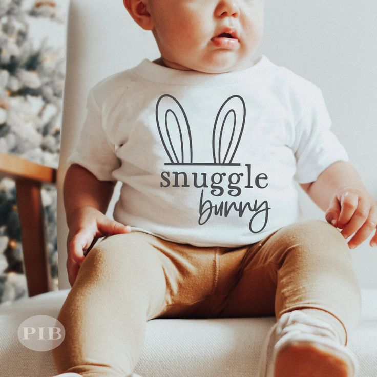 Easter Cricut Shirts, Easter Sublimation Ideas, Easter Cricut Projects To Sell, Easter Cricut Ideas, Easter Cricut Projects, Easter Shirts For Kids, Easter Cricut, Easter Onesie, Snuggle Bunny