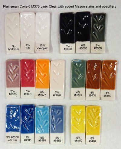 six different colors of wax pastes are shown