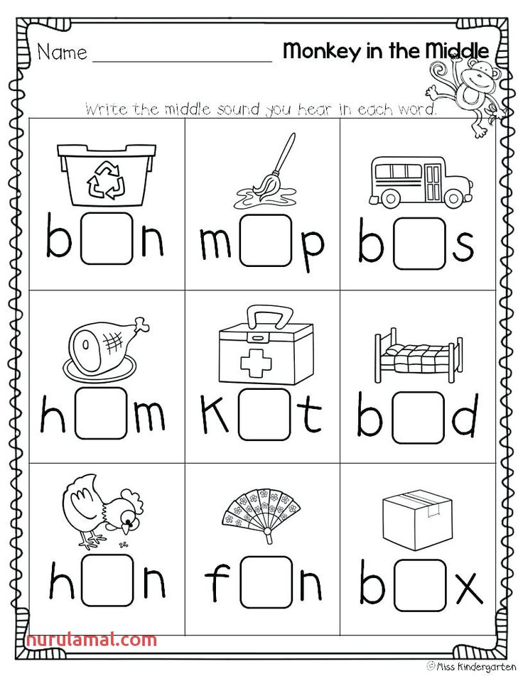 a worksheet for the letter b is for monkey in the middle school classroom