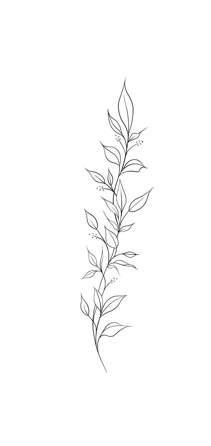 Simple Arm Sleeve, I Am The Vine You Are The Branches Tatoo, Arm Tattoo Leaves, Vertical Tattoo Ideas, Tattoos Around Arm, Arm Tattoo Simple, Thumb Tattoo, Vertical Tattoo, Arm Wrap Tattoo