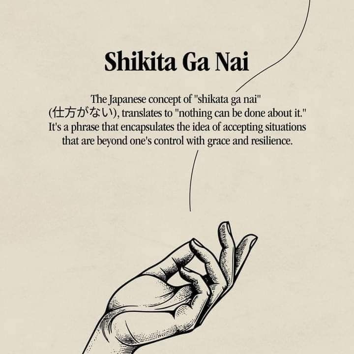 an advertisement for shiitaa ga nai, the japanese concept of shabat