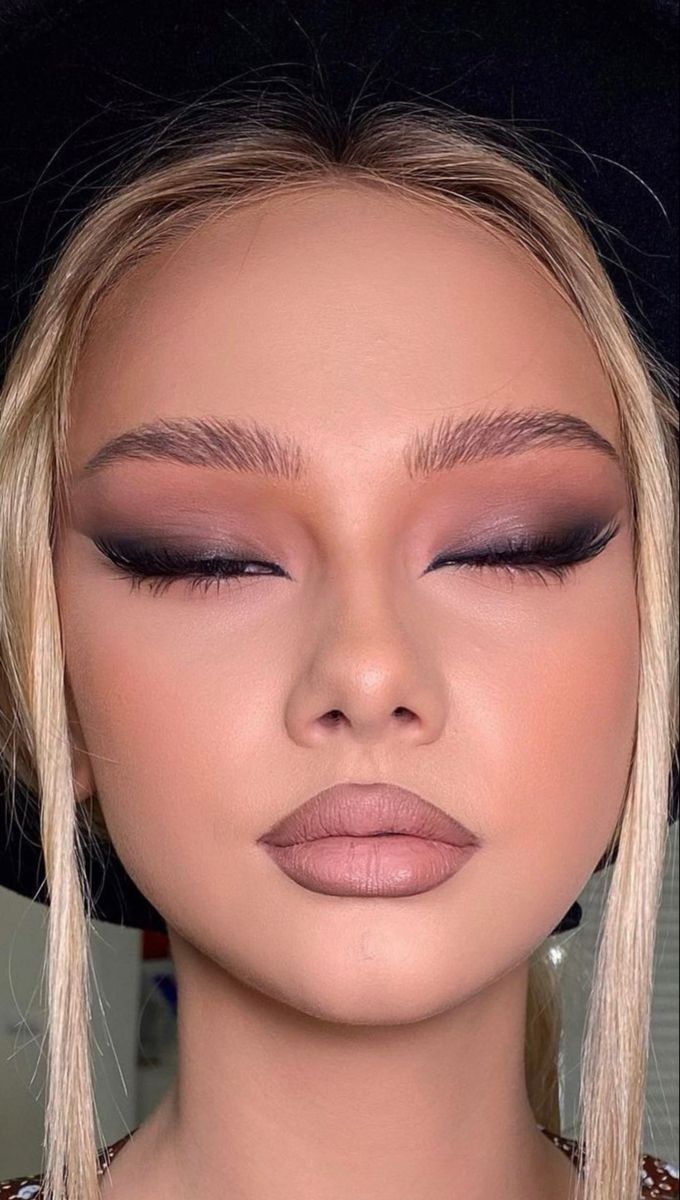 Night Club Makeup Looks, Boyfriend Makeup, Makeup Ideas Smokey, Makeup Kawaii, Sultry Makeup, Mekap Mata, Prom Eye Makeup, Soft Glam Makeup, Smink Inspiration