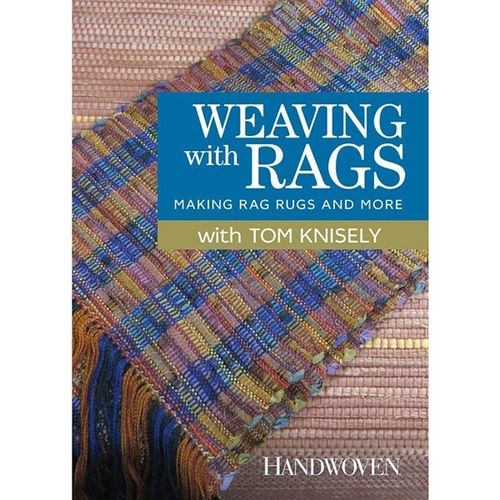 weaving with rags making rag rugs and more by tom kinsely book cover