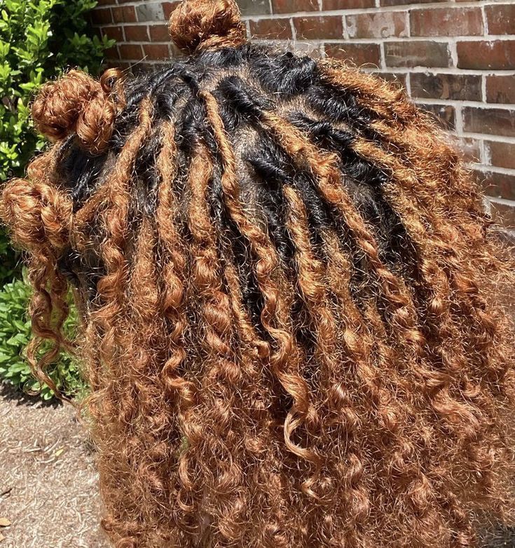 Real Goddess Locs, Starter Locs On Curly Hair, Loc Extensions Curly Ends, Short Locs With Curly Ends, Goddess Locs Real Hair, Curly End Locs, Dreads With Curly Ends, Natural Locs With Curly Ends, Locs Starter