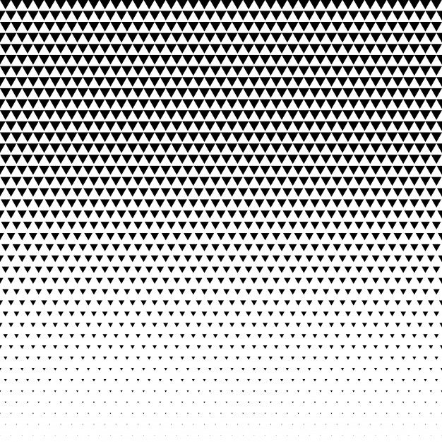 an abstract black and white background with small triangles in the shape of trianglees on it