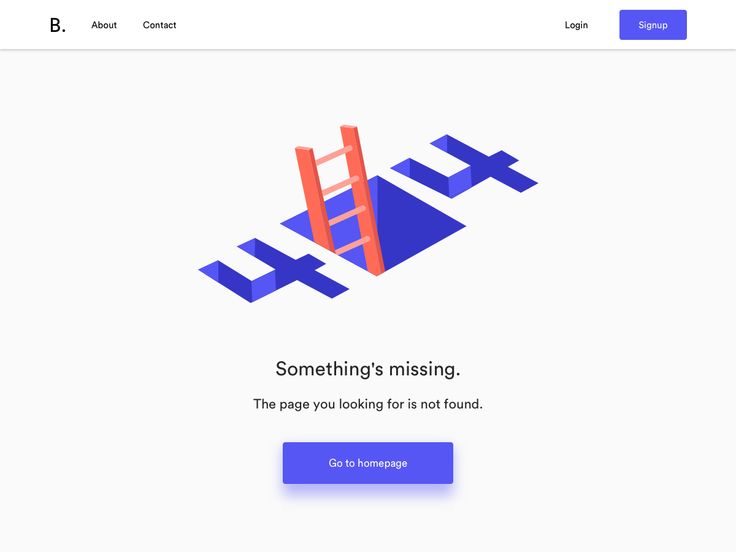 the landing page for an app that is designed to look like it has stairs going up and down