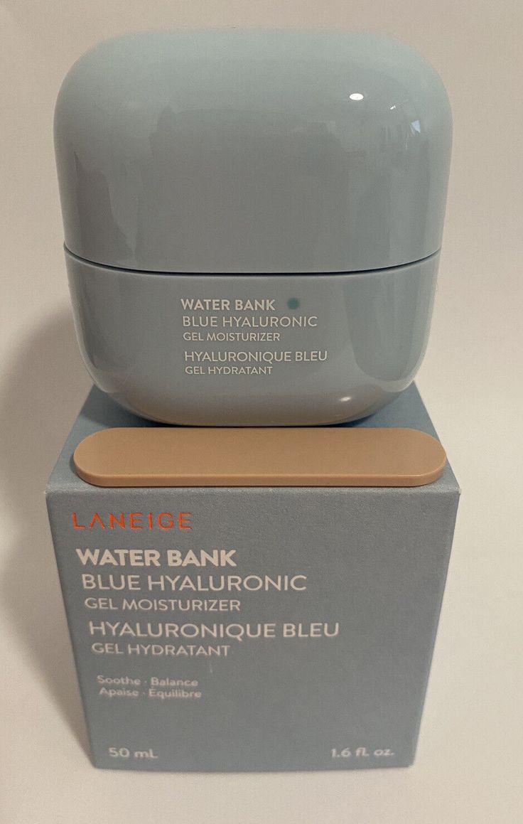 Laneige Water Bank Blue Hyaluronic, Laneige Water Bank, Cream Moisturizer, Makeup List, Gel Moisturizer, Skin Care Moisturizer, Active Ingredient, Beauty Skin, Random Stuff