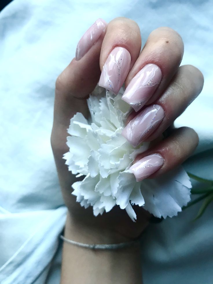 Nails Marmur, Euphoria Nails, Pink Nails, Nails, Pink, Beauty