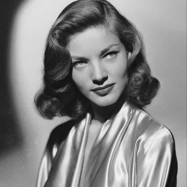 Lauren Bacall is listed (or ranked) 3 on the list 23 Famous Actresses of the 1940s 1950s Hairstyles, 50s Hairstyles, 1940s Hairstyles, Veronica Lake, Hollywood Vintage, Pin Curls, Lauren Bacall, Katharine Hepburn, Vintage Versace