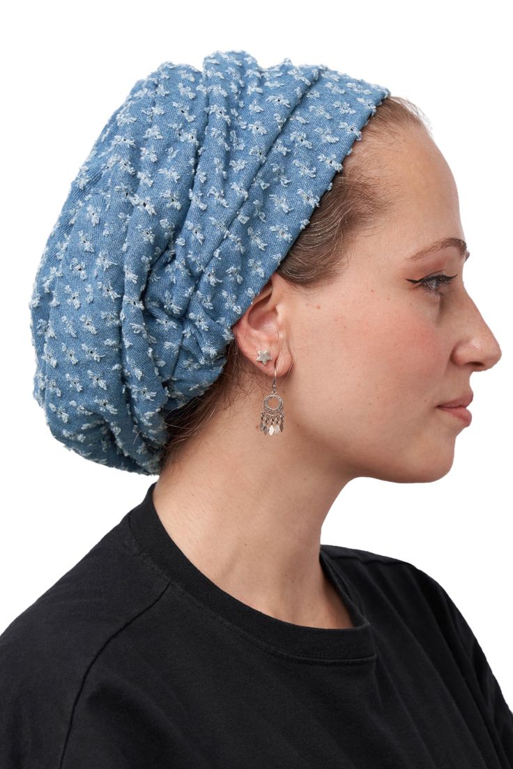 PRICES MAY VARY. Resizable Hats - our Turban Headbands for Women are very comfortable. Thanks to the adjustable rubber band at the back, it's always the right size, hugging your head just the way you like it. No matter which size you are, XS, M, or XL, our adjustable hair wrap will ideally shape your head and emphasize its beauty. Dina's New Edition Adjustable Beret with an elastic band has a concealed button to adjust the hat size as needed. Neutral in style, this snood will look well with diff Lazy Day Hairstyles, Lazy Hairstyles, Hair Wrap Scarf, Hair Cover, Turban Headbands, Fish Tail Braid, New Edition, Rubber Band, Head Wrap