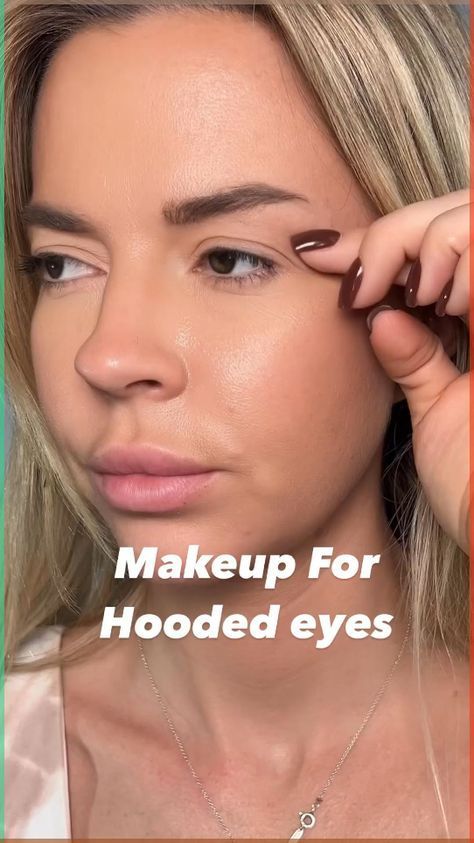 Mata Hooded, 5 Min Makeup, Makeup For Hooded Eyes, Makeup For Hooded Eyelids, Hooded Eyes Tutorial, Beautiful Liar, Eye Makeup For Hooded Eyes, Eyeshadow For Hooded Eyes, Quick Makeup Tutorial