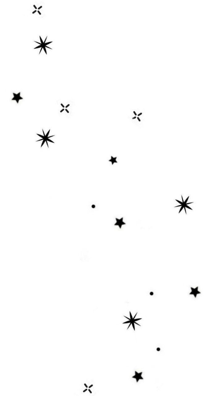 black and white photograph of stars in the sky