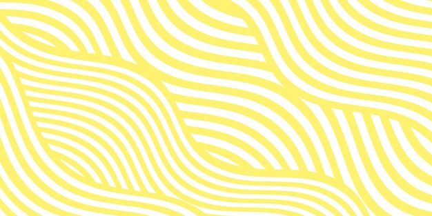 an abstract yellow and white background with wavy lines