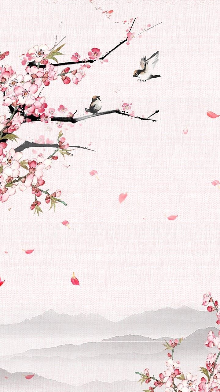 Cherry Blossom Wallpaper Iphone, Diary Ideas Creative, Painting Ideas Wall, Art Diary Aesthetic, Art Diary Ideas, Chinese New Year Wallpaper, Sakura Wallpaper, Diary Aesthetic, Asian Wallpaper