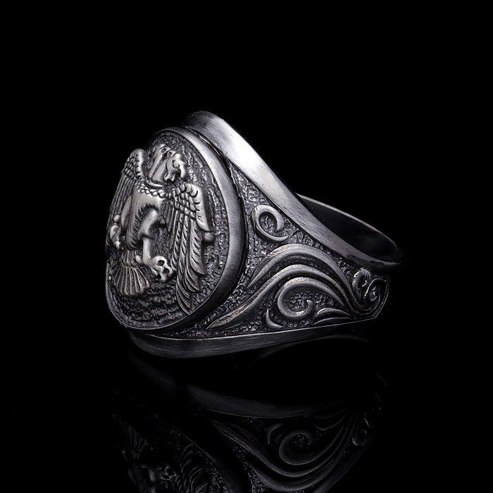 Men’s Sterling Silver Double Eagle Warrior RingSterling SilverStyle #MDDIV-YZK096 Production & Delivery Production: 5 - 7 business days Delivery: 1 - 3 business days worldwide via Express Delivery. We’re here to help with style advice, a second opinion, or finding your perfect size. For any questions, please send us a message at info@minimalistdesigns.com and our team will get back to you in 12 hours. Care Instructions Metal Care Use a soft cloth to gently wipe clean, then remove any remaining i Eagle Warrior, Warrior Ring, Double Eagle, Style Advice, Fashion Advice, Your Perfect, Cleaning Wipes, Care Instructions, Finding Yourself