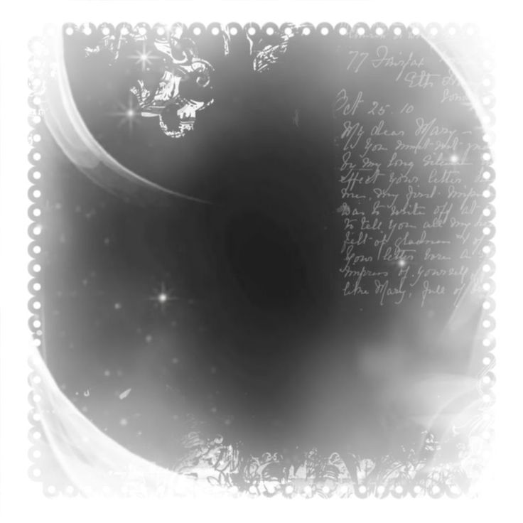 a black and white photo with some writing on it's back side, as well as an image of the moon in the background