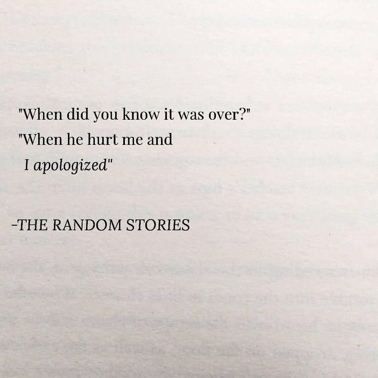 an old book with the quote when did you know it was over?