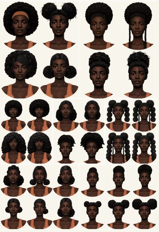 Sims 4 Cc Hair Puff, Sims 4 African American Hair, Black Hairstyles Sims 4 Maxis Match, Sims 4 Maxis Black Hair, Different Afro Hairstyles, Sims Cc Black Male Hair, The Sims 4 Afro Hair Cc, Sims 4 Black Hair Styles, Sims 4 Style Influencer