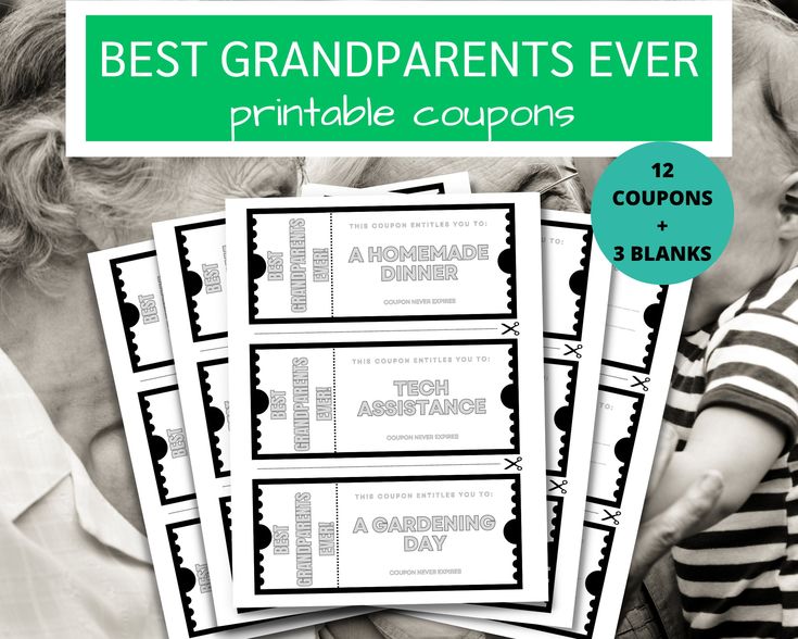 the best grandparents ever printable coupons