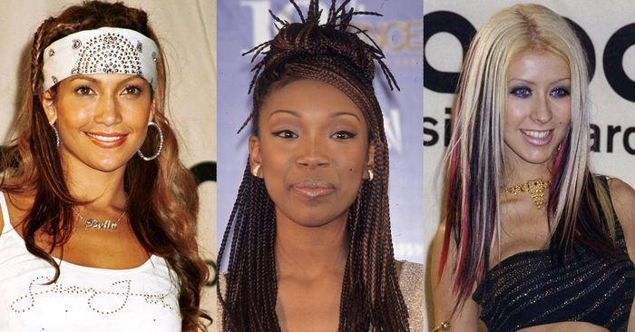 2000 Hair Trends, 2000s Hair Trends, 00s Hairstyles, Early 2000s Hair, Early 2000s Hairstyles, Brandy Braids, 2000s Hair, 2000s Hairstyles, Dramatic Hair