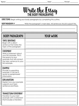 the writing process worksheet for students to write an informative text or story