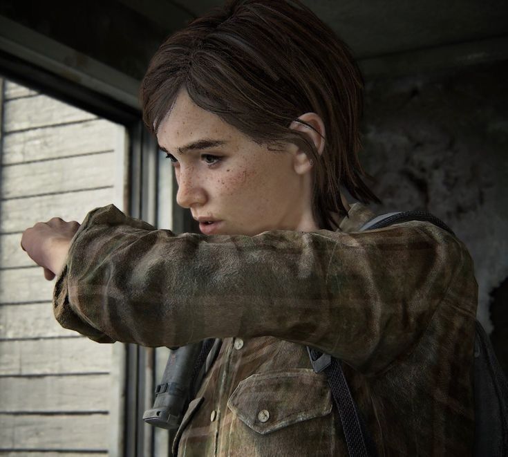 the last of us's characters are looking at something in this screenshote