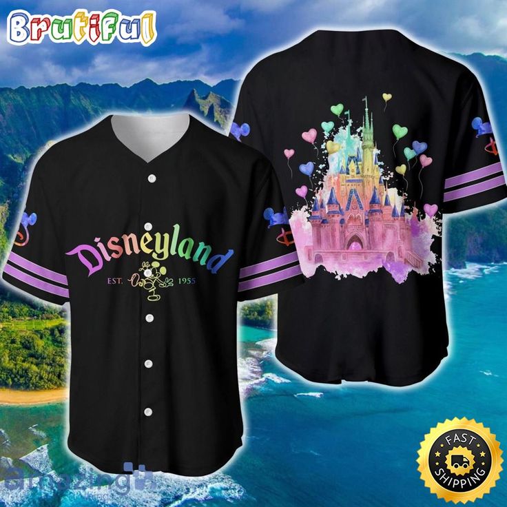 " Disneyland Magic Kingdom Rainbow Black Disney Baseball Jersey Shirt Today, we're proud to show all of you the Baseball Jersey Shirts. They are as fa... Black Disney T-shirt For Disney Trips, Casual Black Shirt For Disney Trips, Black Mickey Mouse Shirt For Disney Fan Events, Black Pre-shrunk T-shirt For Disney Trips, Black Shirt With Character Print For Disney Fan Events, Black Themed T-shirt For Disney Trips, Black Disney Short Sleeve Shirt, Black Disney Cotton Shirt, Black T-shirt With Letter Print For Disney Trips