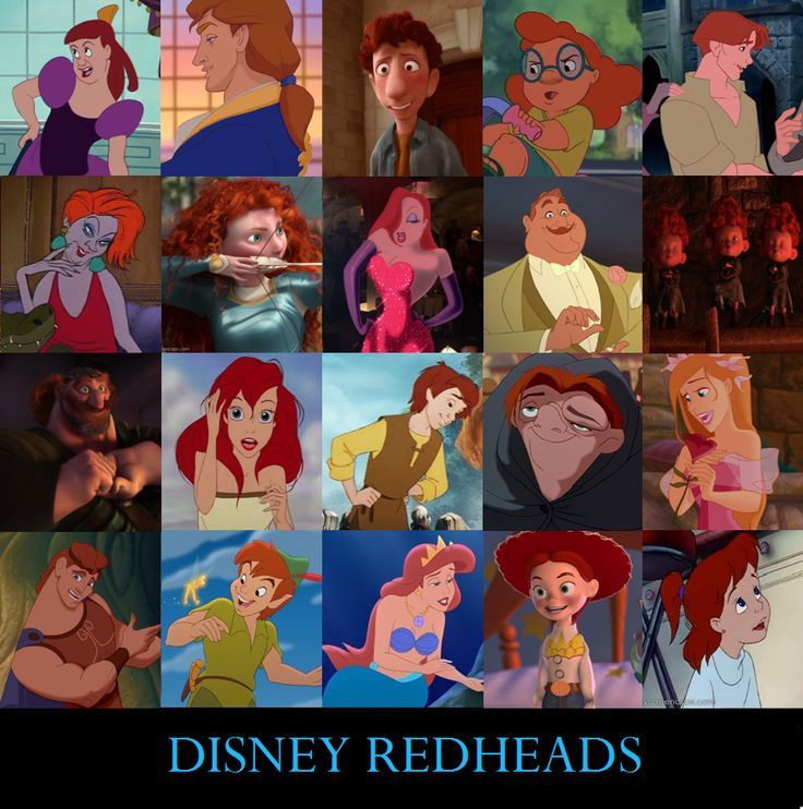 the many faces of disney characters