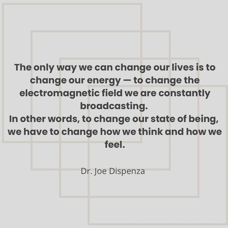 dr joe dispenza quote on change