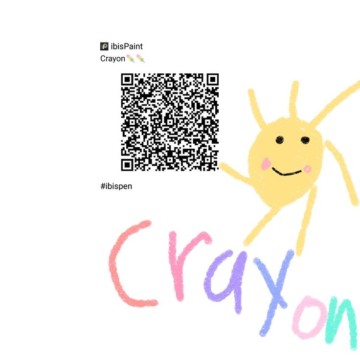 a drawing of a spider with the word crayon on it