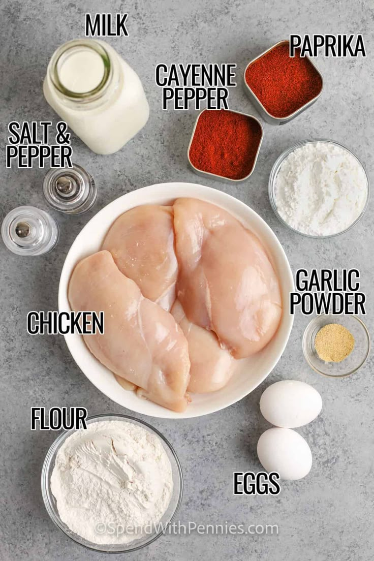 This Southern chicken fried chicken recipe will put you in comfort food heaven! Tender chicken, coated in a crispy egg and flour batter is smothered in a creamy white gravy with a hint of cayenne pepper. Enjoy it with rice and collards for the full Southern-style experience, or tuck the chicken into sandwiches. #chickenfriedchicken #spendwithpennies #chickenfriedchickenwithgravy #chickenfriedchickenrecipe Sour Cream Fried Chicken, Easy Batter For Chicken, Fried Chicken Mix Recipe, Fried Chicken Easy Recipes, Flour Coated Chicken Recipes, Quick Fried Chicken Recipes, Fried Chicken On Stove Top, Easy Country Fried Chicken, Best Fried Chicken Recipe Easy