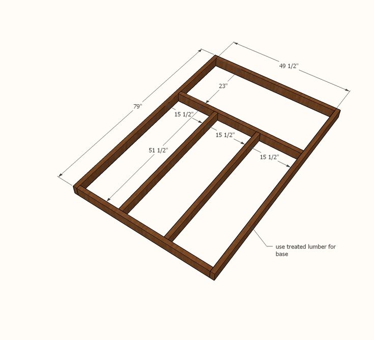 the plans for an outdoor table with measurements and measurements to make it look like they are made out of wood