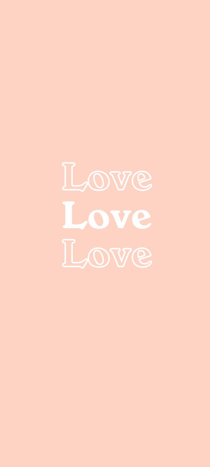 a pink background with the words love, love and love written in white on it