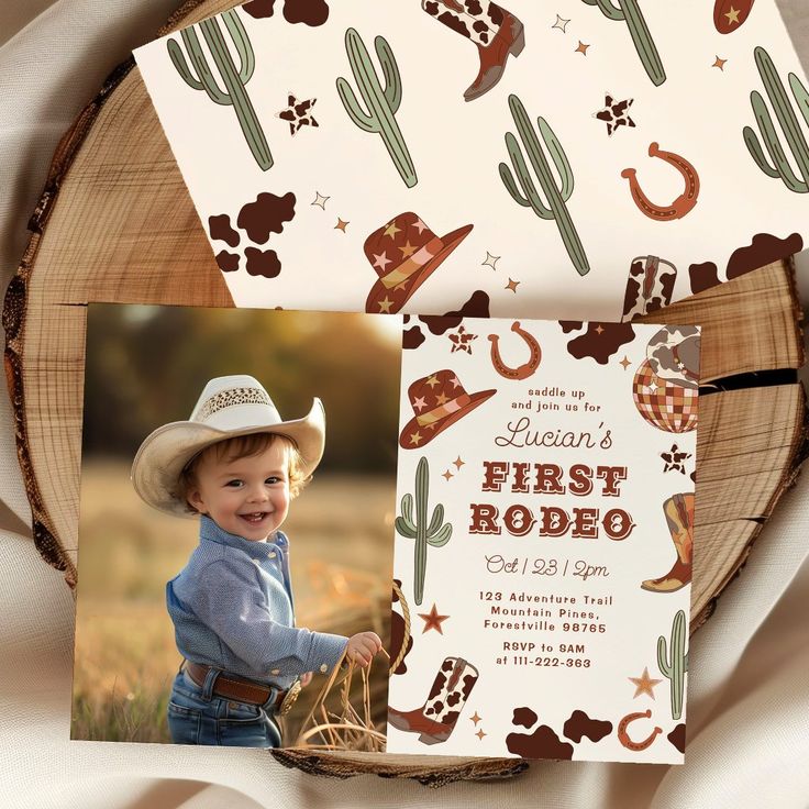 Wild west First Rodeo 1st Birthday party 1st Birthday Themes For Boys, My First Rodeo Birthday Boy, First Rodeo Birthday Boy, Cowboy 1st Birthday Party, Rodeo 1st Birthday, My 1st Rodeo, First Rodeo Birthday, Rodeo Birthday Parties, Rodeo Birthday