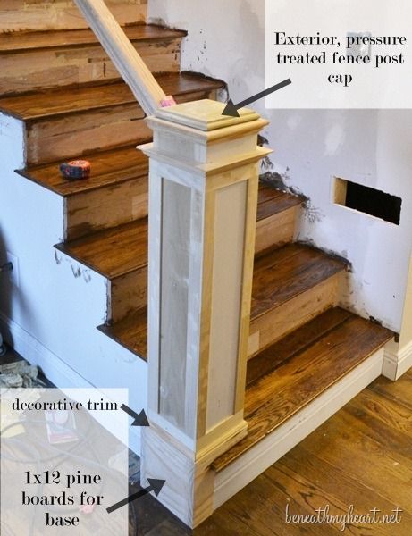 an image of stairs being installed on the side of a house with instructions for how to install