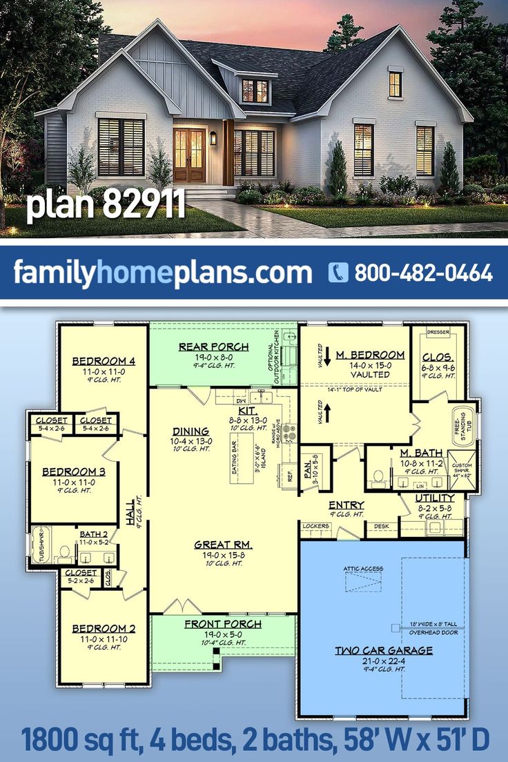 the floor plan for a new home with 3 beds, 2 baths, and 5 bathrooms