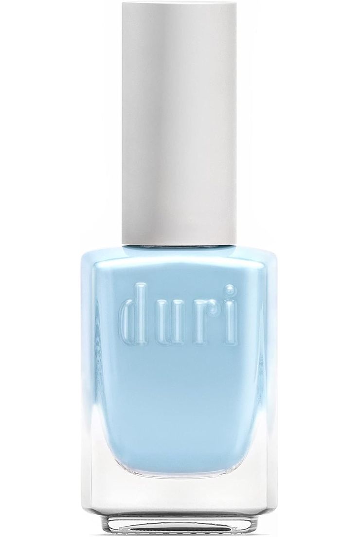 duri Nail Polish, 107S, Cloud True Blue, Pastel Blue shade, Semi Matte Finish, 5 fl.oz. True Blue, Pastel Blue, Fashion Nails, Beauty And Personal Care, Nail Polish, Nails