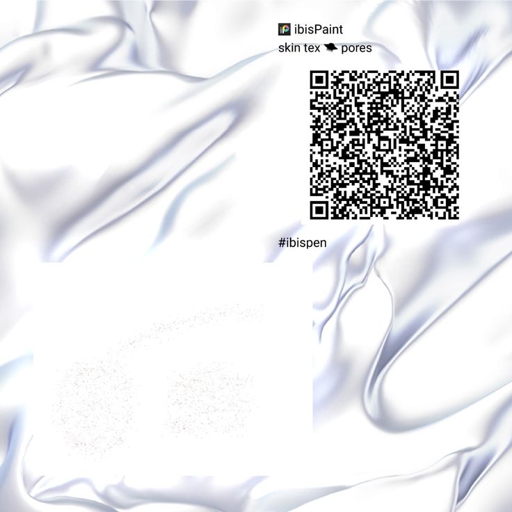 a white sheet with a qr code on it