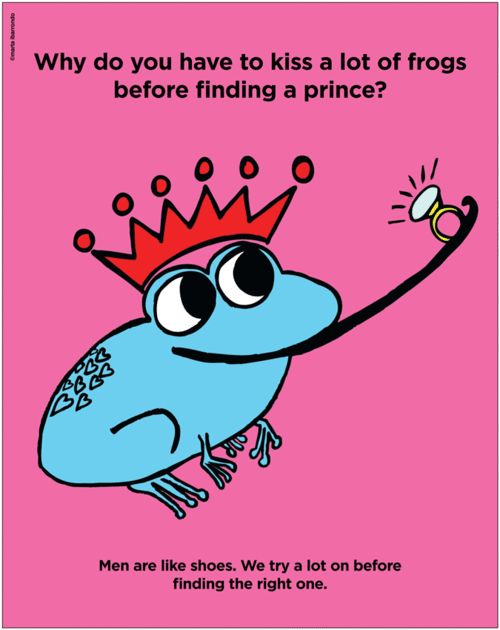 a frog with a crown on its head and the caption says, why do we have to kiss a lot of frogs before finding a prince?