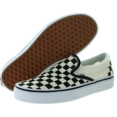 Vans provides footwear and apparel for the young, active consumer. With their roots in old-school skate and surf culture from California, Vans has become known for a "cool" unique style. Manufacturer: Vans Style Type: Casual Sneakers Collection: Vans Sleeve Length: Material: Textile/Man Made Fabric Type: Canvas Specialty: Padded Insole Sku: BH4637926 *True to size* Stay iconic in the Classic slip on canvas sneakers by Vans. Made with canvas uppers and a low top construction. This timeless design Sneakers Collection, Surf Culture, Vans Style, Vans Classic, Sneaker Collection, Canvas Sneakers, Casual Sneakers, Low Top, Old School