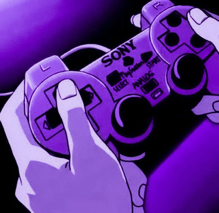 a person holding a video game controller in their hand and pressing buttons on the button