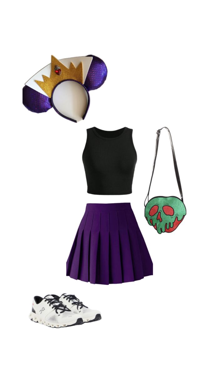 two pieces of clothing including a top, skirt and handbag are featured in this image