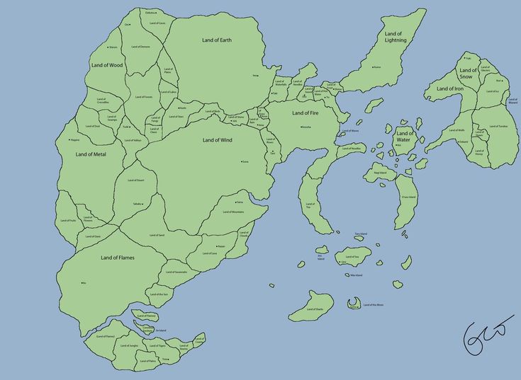 a green map of the island of hawaii with all its roads and major cities on it