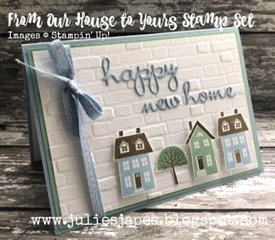 a happy new home card made with stampin's house to yours stamp set