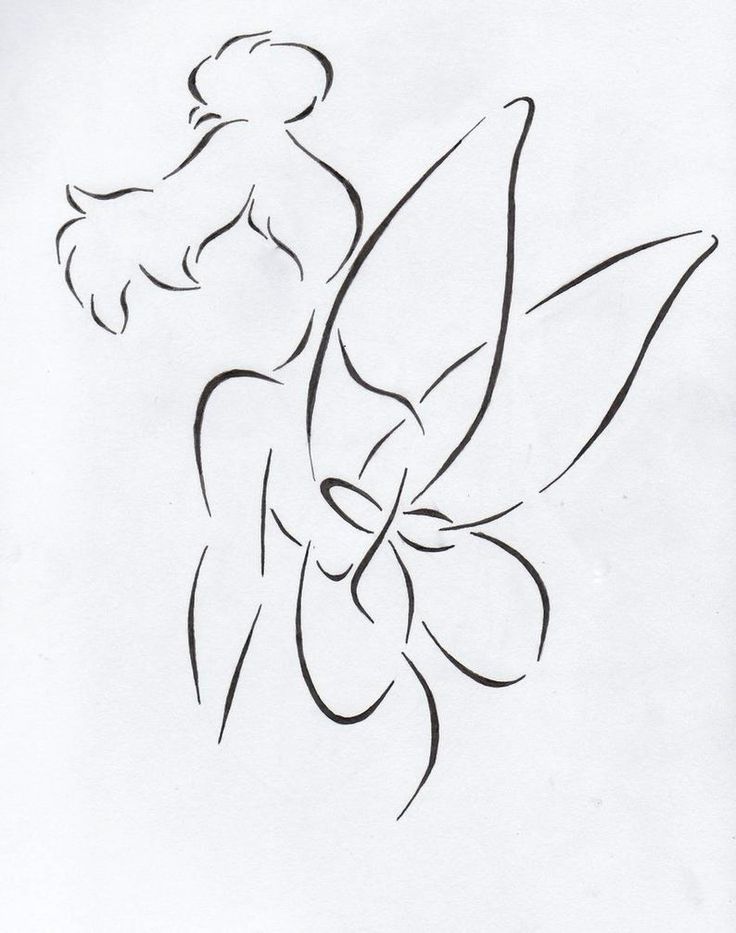 a drawing of a woman holding a flower