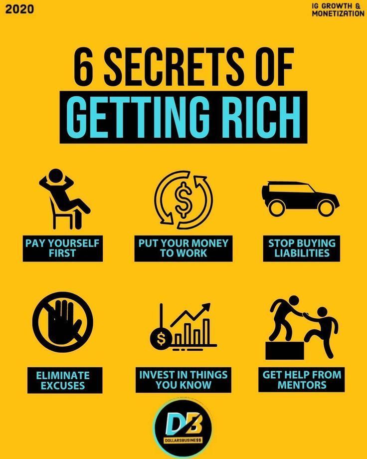 the six secrets of getting rich in 2020, including how to get money from your car