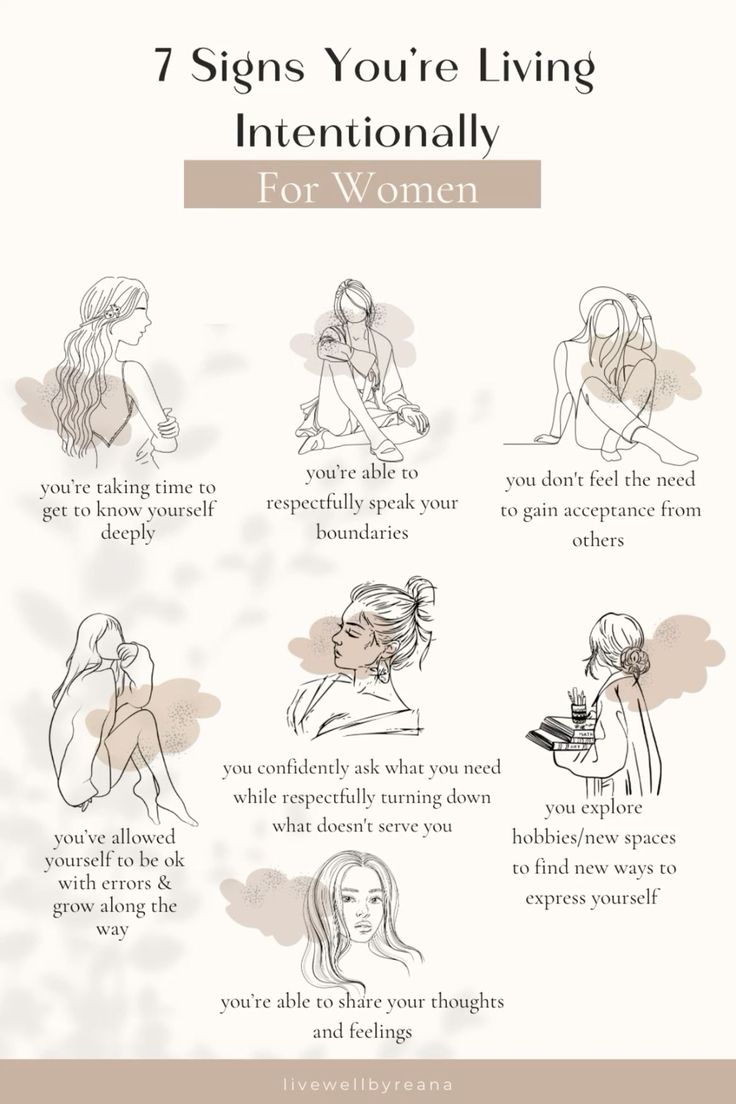 Are you noticing your life feels more balanced and less operating, fight or flight? Here are seven signs you may be living more intentionally and seeing positive results. It's great when you are more aware and create space for what’s necessary and remove what no longer serves you. You commit to making your life more meaningful and improving in certain areas, and your dedication to your overa...#SelfCare #HealthyLiving #FitLife #HealthTips #NutritionTips #Wellness #HealthyLifestyle #FitnessTips Women Infographic, Intuitive Living, The Soft Life, Living Intentionally, Self Care Bullet Journal, Energy Healing Spirituality, Stay Consistent, Holistic Lifestyle, Get My Life Together