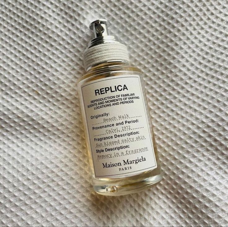 Replica Beach Walk, Selfcare Routine, Perfume Aesthetic, Maison Margiela Replica, Margiela Replica, Vanilla Latte, Perfume Scents, Soft Curls, Fragrance Collection